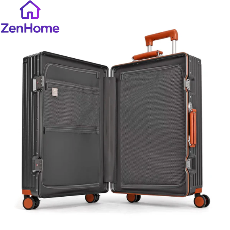 Kit Maleta de Viaje Pequeña 10 kg y Media 23 kg Policarbonato Capri Gris