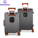 Kit Maleta de Viaje Pequeña 10 kg y Media 23 kg Policarbonato Capri Gris